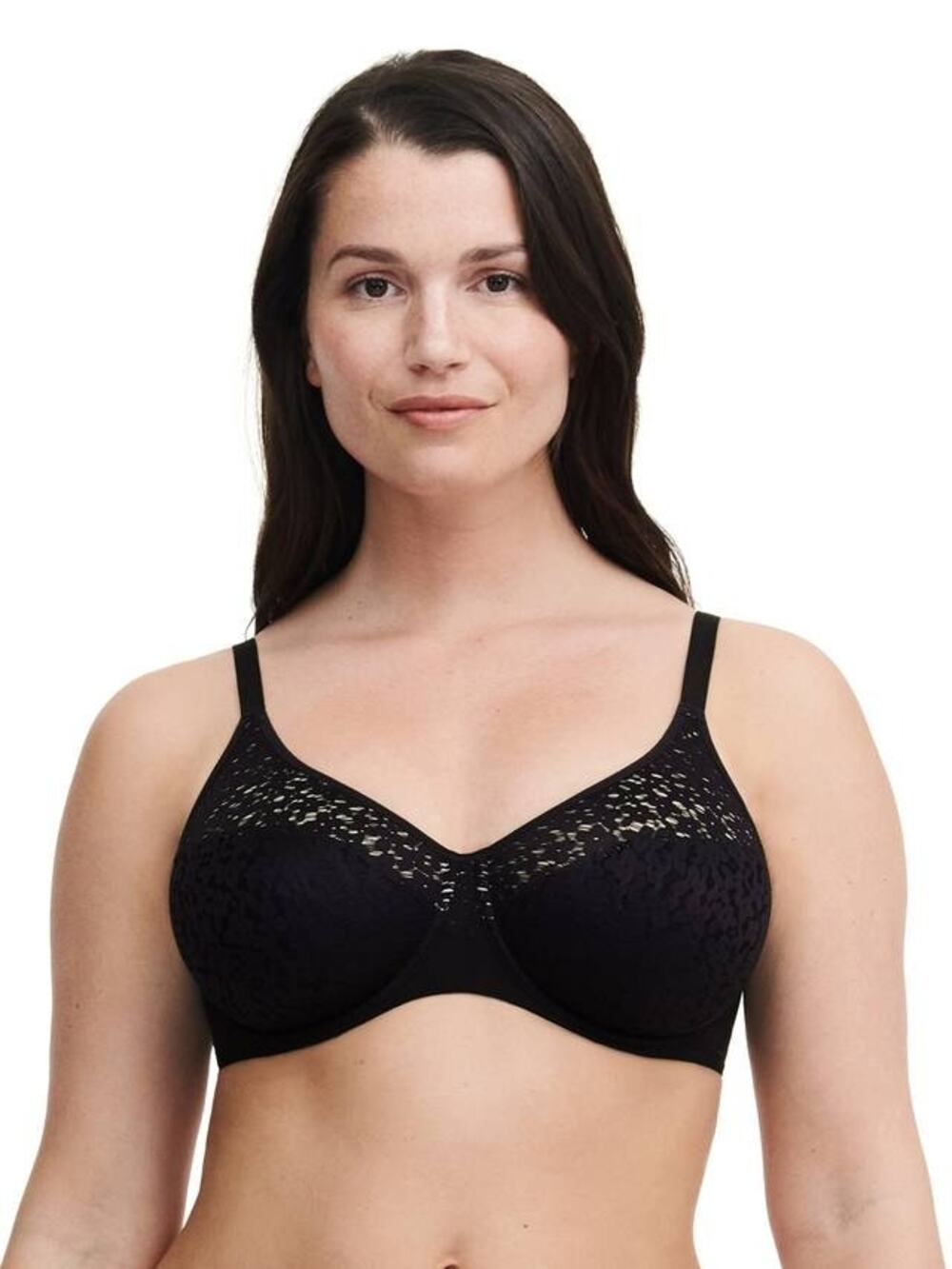 Chantelle Women's Norah Comfort Underwire Bra Comfort Black Size 38D NWT